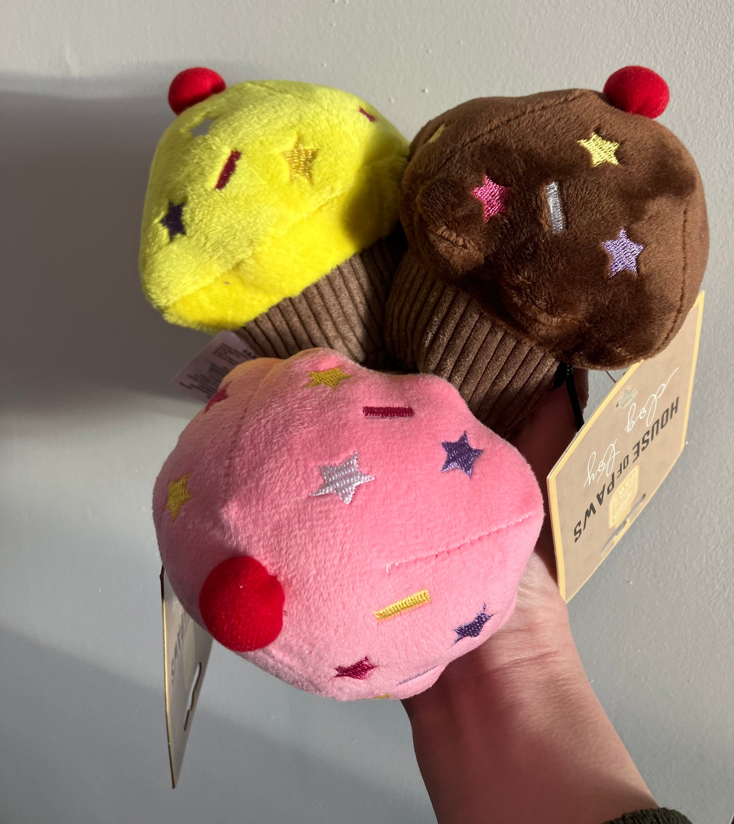 House of Paws Plush Cupcake Toy