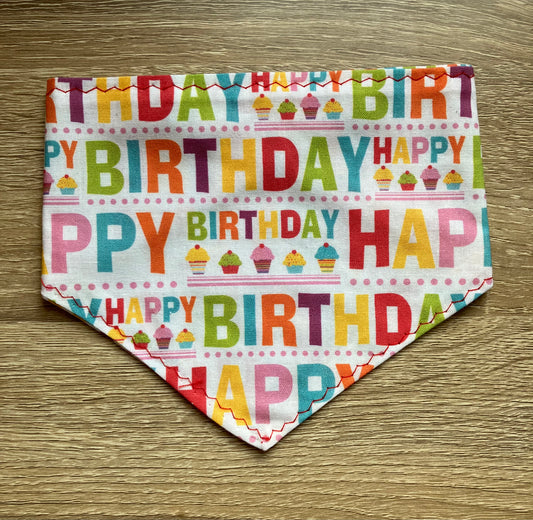 Birthday Bandana