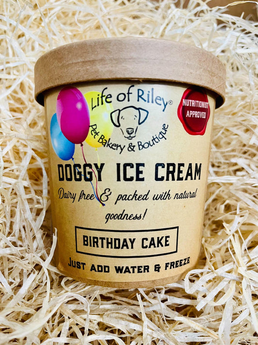 Life of Riley Birthday Cake Ice Cream